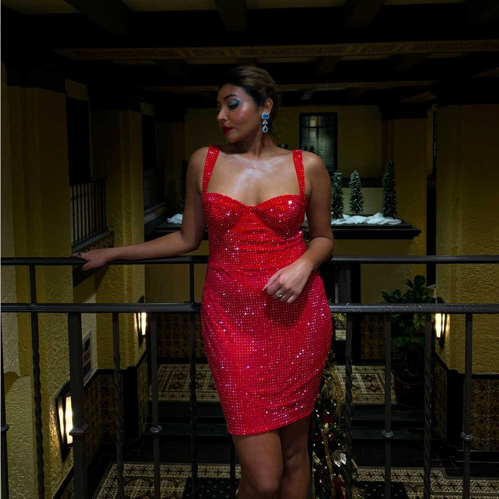 perfect red dress